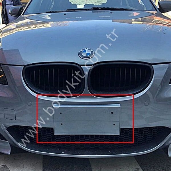 BMW E60 M5 Uyumlu Yedek Parça Kare Ön Plakalık