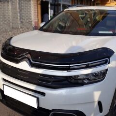 Citroen C5 Uyumlu Yedek Parça  Aircross 2017 - Sonrası 4mm ABS Ön Kaput Koruyucu