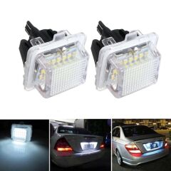 Mercedes C Class 08-12 W204 4 Kapı Sedan Uyumlu Yedek Parça Oem Plaka Ledi