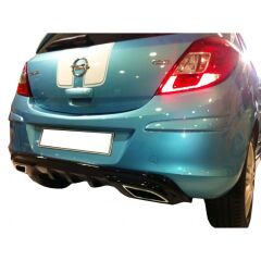 Opel Corsa D 2007 - 15 Custom Uyumlu Yedek Parça Difüzör Plastik Boyasız