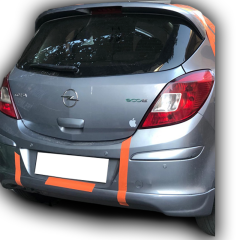 Opel Corsa D 2007 - 15 Opc Line Uyumlu Yedek Parça Difüzör Plastik Boyasız