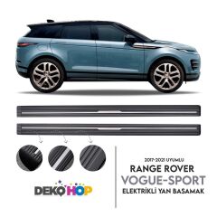 Orijinal Fit 2024 Range Rover Sport İçin Elektrikli Step (Marşpiyel/Yan Basamak) - Otomatik Açılır Kapanır