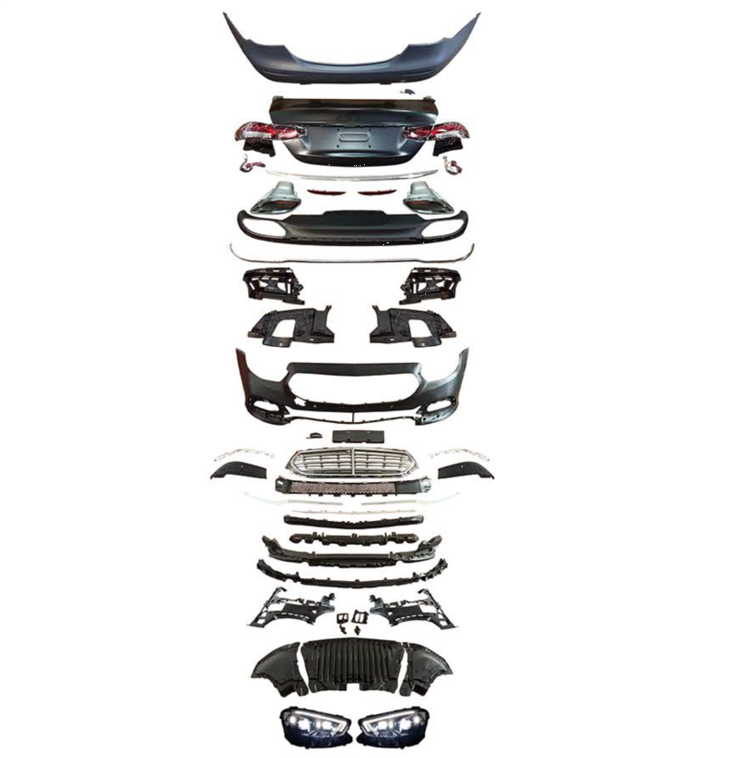 Mercedes W213 Uyumlu Yedek Parça 2016-2020 Uyumlu Yedek Parça 2021-2023 Dizayn Exclusive Dönüşüm Seti