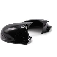 Volkswagen Golf 7 Uyumlu Yedek Parça 2012-2019 Piano Black Batman Yarasa Ayna Kapağı