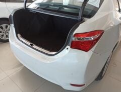 Toyota Corolla 2013-2018 Uyumlu Yedek Parça Bagaj  İç Koruma Krom