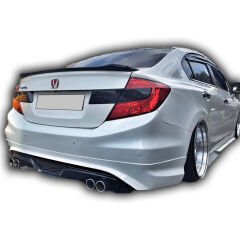 Honda Civic Fb7 Uyumlu Yedek Parça 2012-2015 Spoiler Boyasız (Plastik)