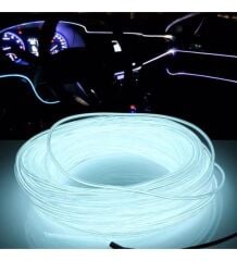 Araç İçi Neon Aydınlatma Beyaz 2 Metre