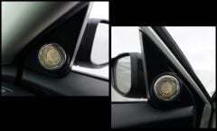 Honda Civic 2016-2020 FC5 İçin Uyumlu Yede Parça Full Ambians Set (Karbon Trim)