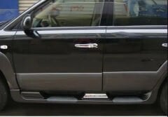 Hyundai Tucson 2004 2014 Uyumlu Yedek Parça OEM Yan Basamak / Koyu Siyah