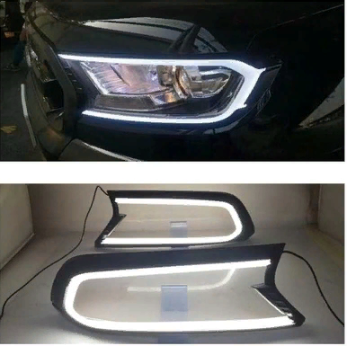 Ford Ranger T7 Uyumlu Yedek Parça   Ledli Far Kaplama