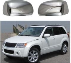 Suzuki Grand Vitara Uyumlu  2007-2012 Ayna Kapağı Abs Krom