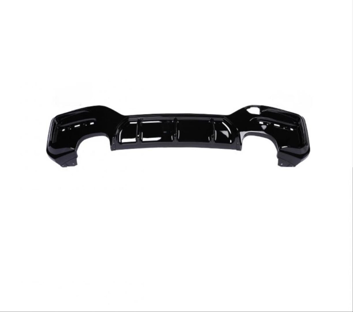 BMW 1 Serisi F20 2015-2018 Uyumlu Yedek Parça MT Tampon İçin Çift Çıkış Difüzör (Tekli Çıkış)