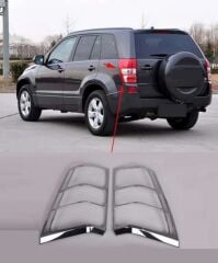 Suzuki Grand Vitara Uyumlu 2007-2012 Arka Stop Çerçevesi Abs Krom