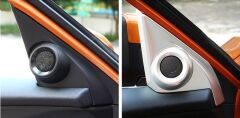 Honda Civic Fc5 Uyumlu Yedek Parça 2016-2020 İçin Uyumlu Tweeter Kaplama Silver