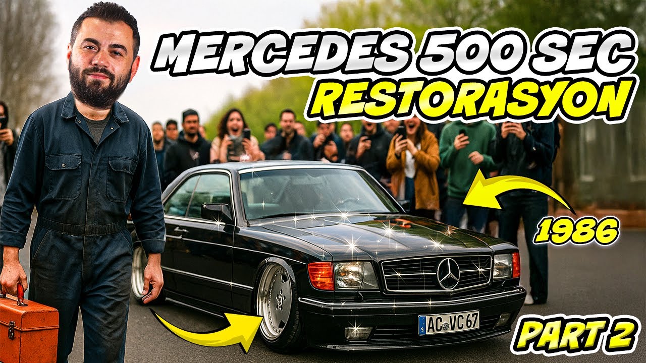 Mercedes 500 SEC Modifiye Parçaları