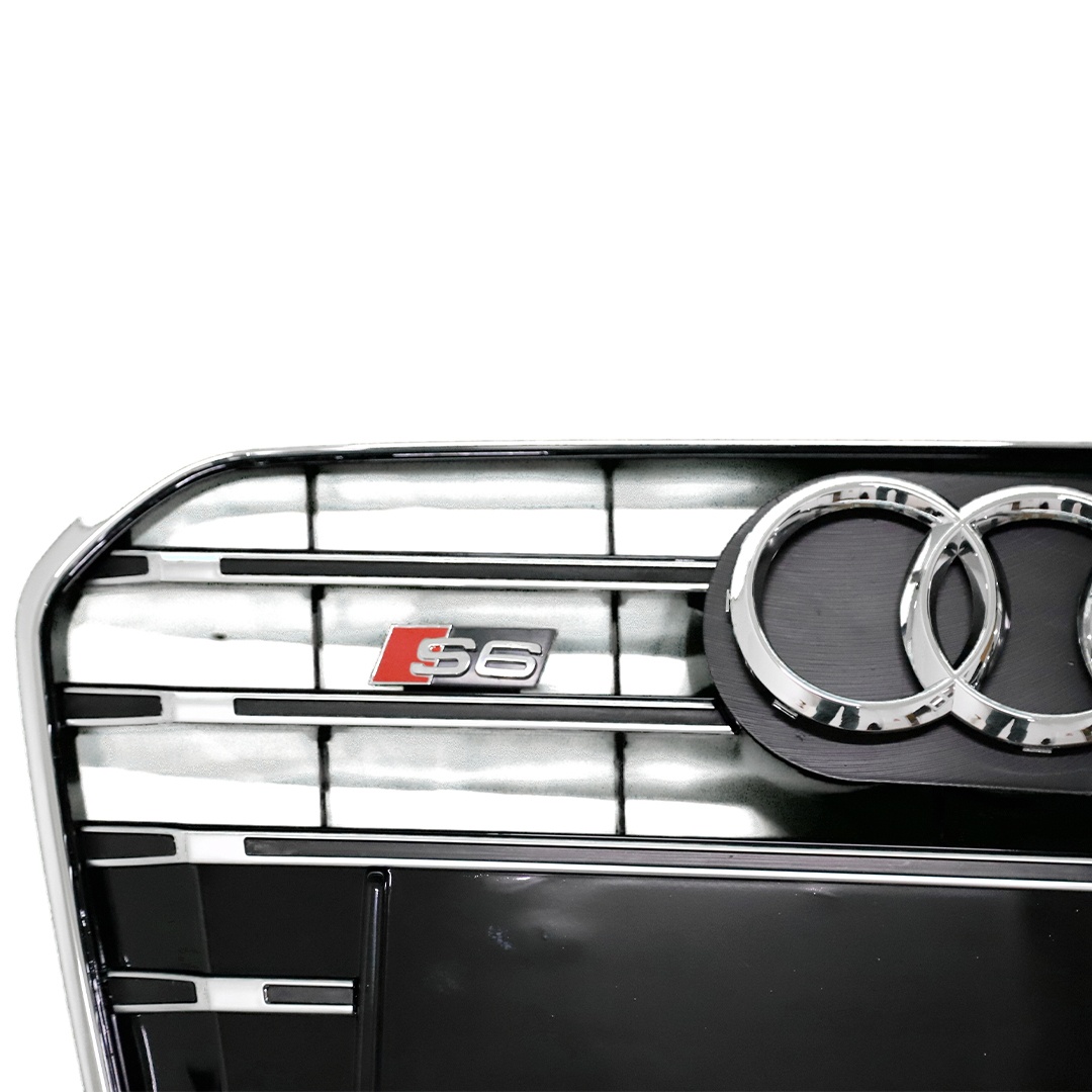 Audi A6 S6 2012-2014 Kromlu Siyah Panjur