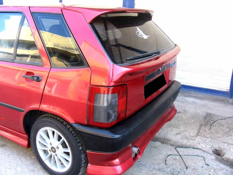 Fiat Tipo 1988-1995 Cam Ortası Spoiler Fiber Boyasız