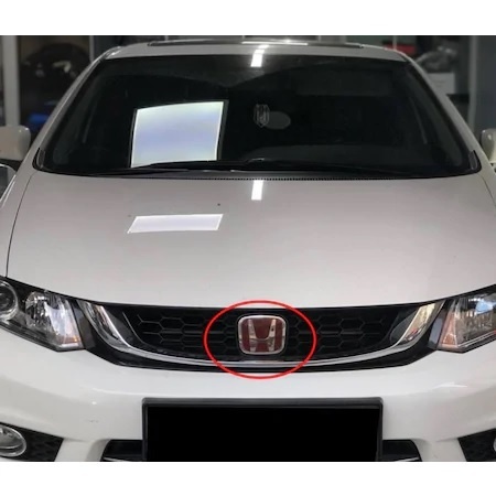 Honda Cıvıc FB7 2012-2015 Için Uyumlu On Parça Kırmızı
