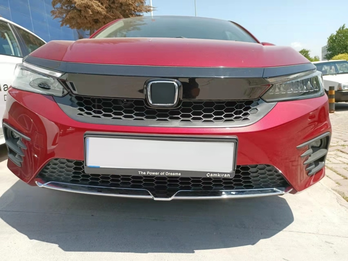Honda Cıty 2020+ Için Uyumlu Ön Tampon Alt Çıtası - Krom