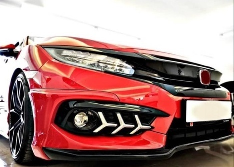 Honda Civic Fc5 2016-2021 İçin Uyumlu Turbo Body Kit