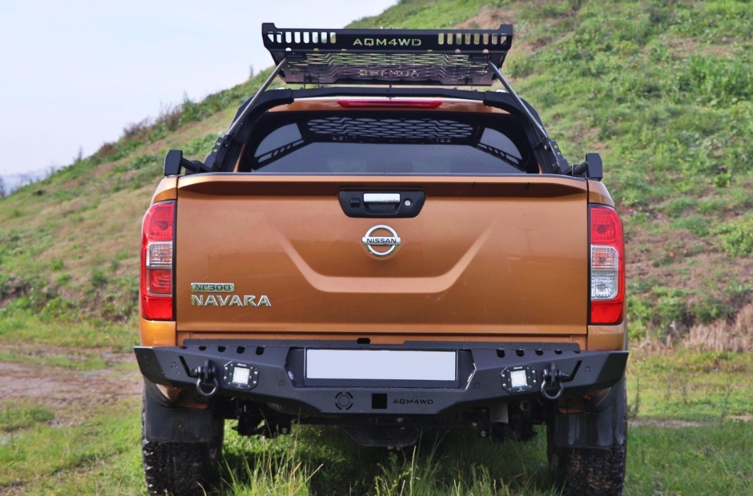 Nissan Navara 2010-2021 İçin Off Road Arka Tampon Koruma AQM4WD