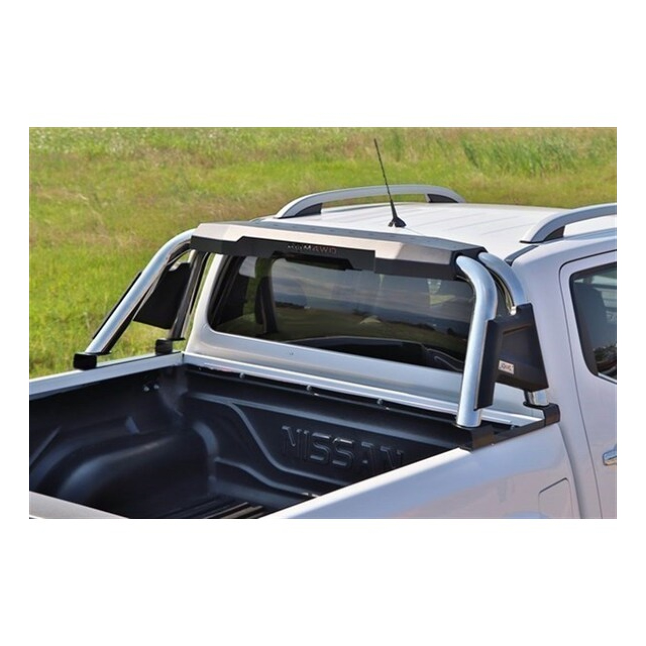 Ford Ranger 2012-2015 (Double Plus Chrome) Poliüretan Krom Roll Bar AQM4WD