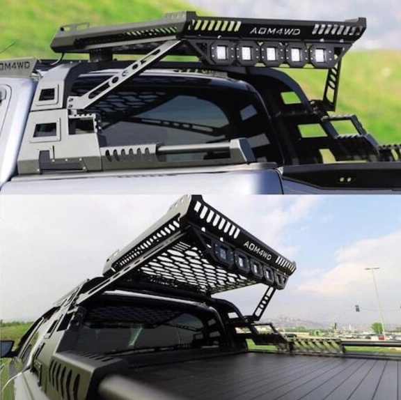 Ford Ranger 2012-2015 Sepetli Roll Bar Işık Seti AQM4WD