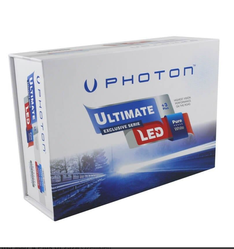 Photon Ultimate HB5 9007 12-24V Led Headlıght 9500 Lumens 4 Plus