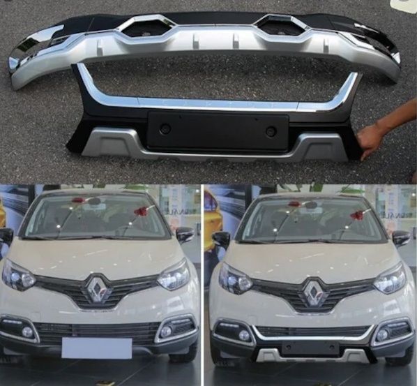 Renault Captur 2014-2017 Ön ve Arka Tampon Koruma