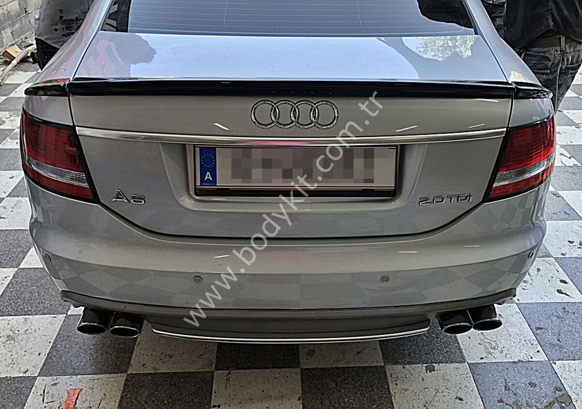 Audi A6 3 Parça Spoiler