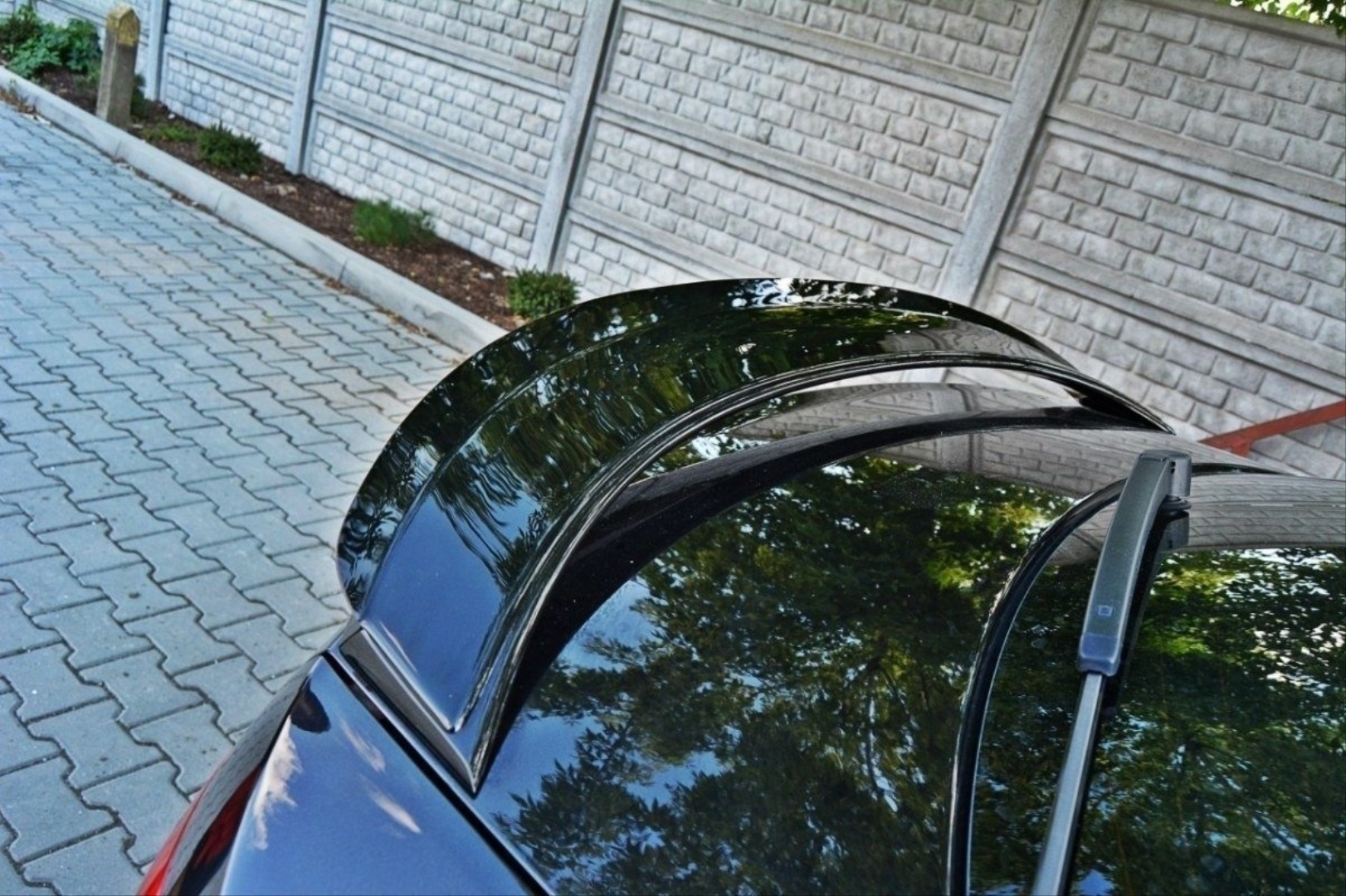 Skoda Octavia 2013-2020 İiçin RS Spoiler- Piano Black