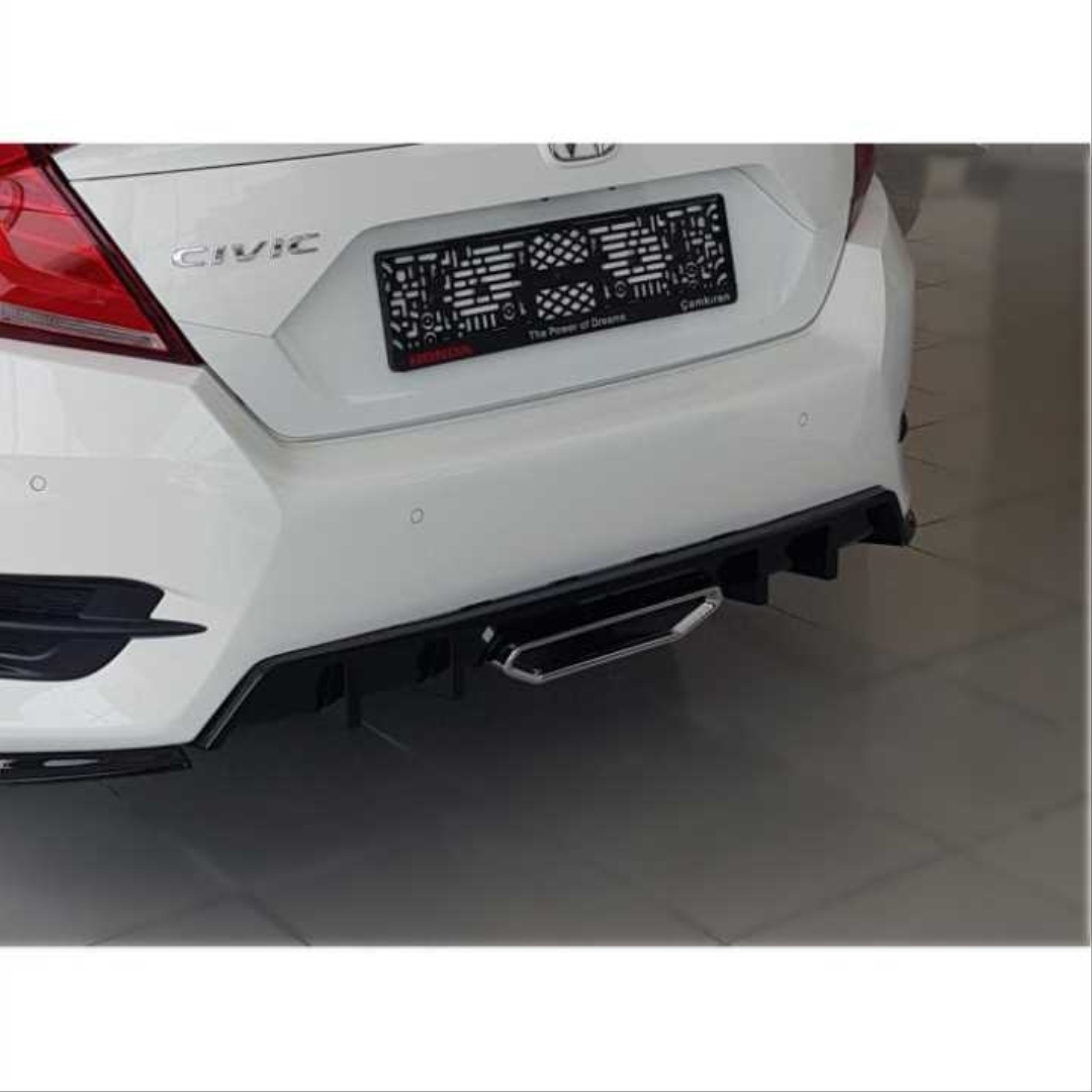 Honda Civic FC5 2016-2020 İçin Uyumlu Difüzör Si Model