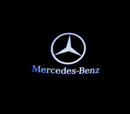 Mercedes E300 Kapı Altı Orjinal Hayalet Logo