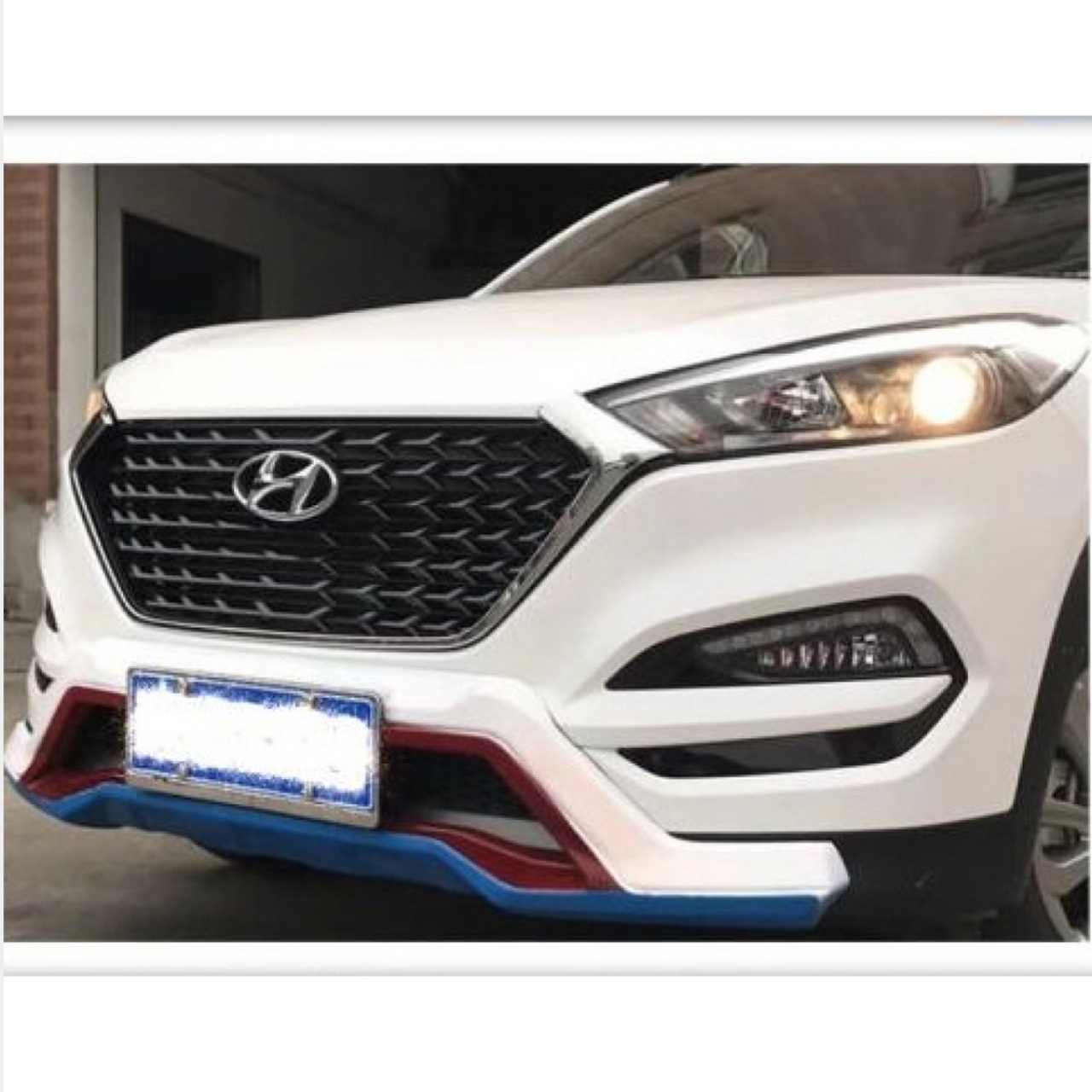 Hyundai Tucson 2015-2018 Krom Çerçeveli Ön Panjur