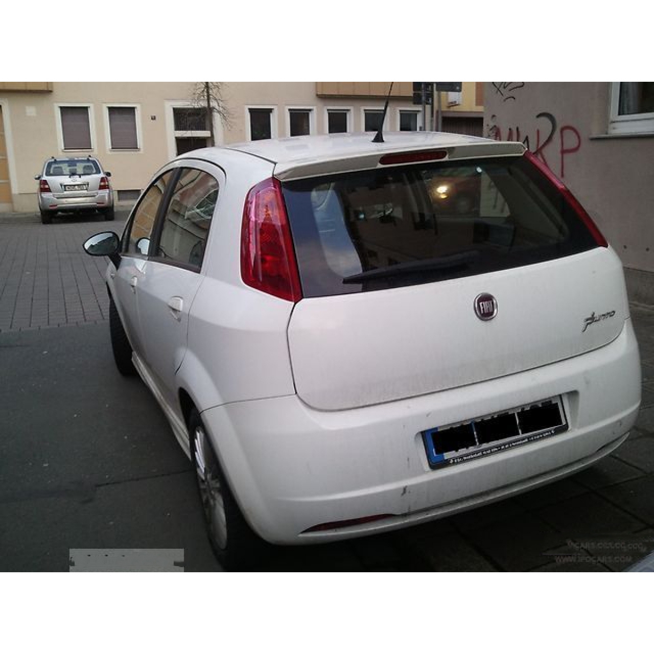 Fiat Punto 2006-2012 Oem Spoiler Fiber Boyasız