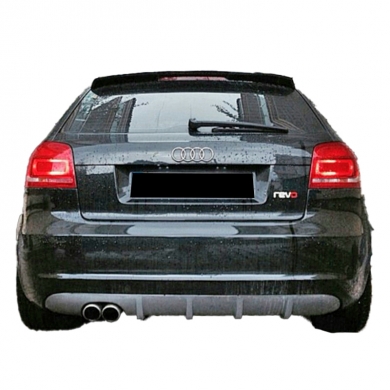 Audi A3 2009 - 2012 Arka Difüzör Boyasız