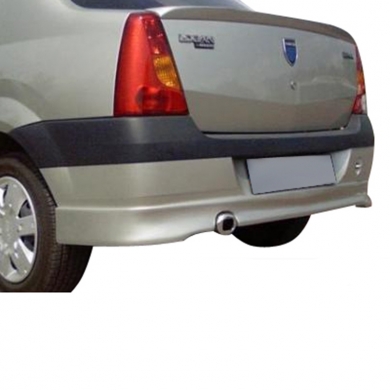 Dacia Logan Uyumlu Yedek Parça Arka Tampon Eki Boyasız