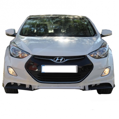 Hyundai Elantra 2012 - 2015 3 Parça Ön Tampon Eki Boyasız