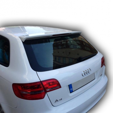 Audi A3 HB 2006 - 2012 Uyumlu Yedek Parça  Tek Kapı Spoiler Boyasız