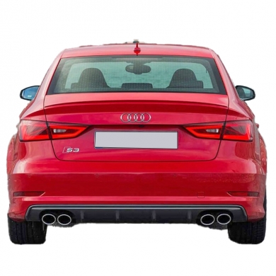 Audi A3 2015 Sedan İnce Tip Spoiler Boyalı