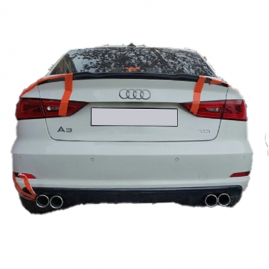 Audi A3 2015 Sedan Anatomik Spoiler Boyalı