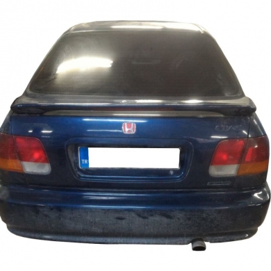 Honda Civic 1996-2001 Sedan Işıklı Spoiler Boyasız