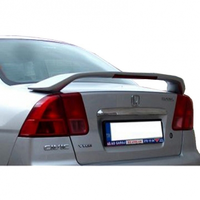 Honda Vtec Uyumlu Yedek Parça Işıklı Spoiler Boyasız