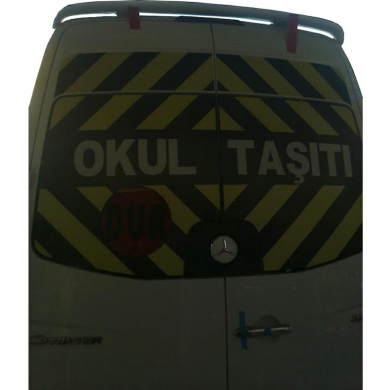 Mercedes Sprinter Uyumlu Yedek Parça Küçük Ayaklı Spoiler Boyalı