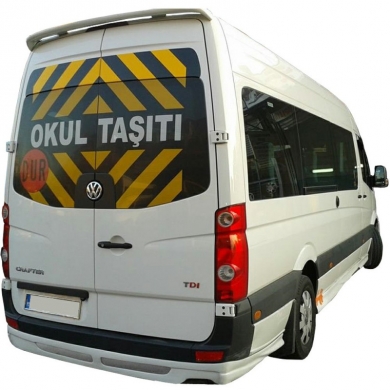 Mercedes Sprinter Uyumlu Yedek Parça Arka Tampon Eki Boyalı