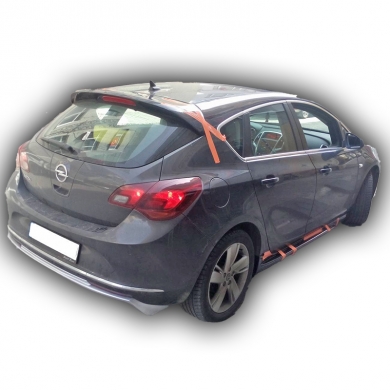 Opel Astra J HB Küçük Anatomik Spoiler Boyasız