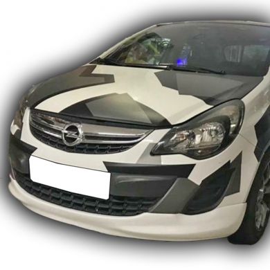 Opel Corsa D Makyajlı Kasa Uyumlu Yedek Parça Ön Tampon Eki Boyasız