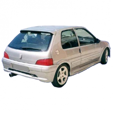 Peugeot 106 Uyumlu Yedek Parça Işıksız Oem Spoiler Boyalı