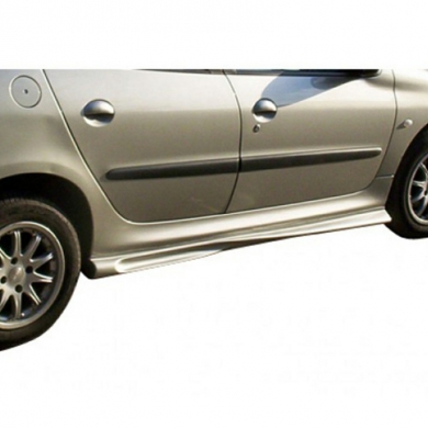 Peugeot 206 İnce Marşpiyel Boyalı