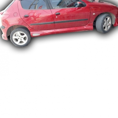 Peugeot 206 5 Kapı Büyük Marşpiyel Boyalı